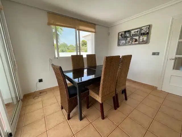 Dining room of Houses for rent in Alicante / Alacant  with Air Conditioner, Heating and Private garden