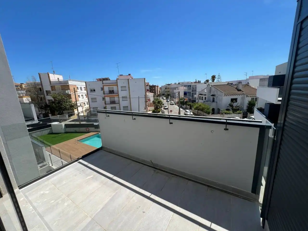 Terraza de Apartamento en venta en Cubelles con Aire acondicionado, Calefacción y Parquet