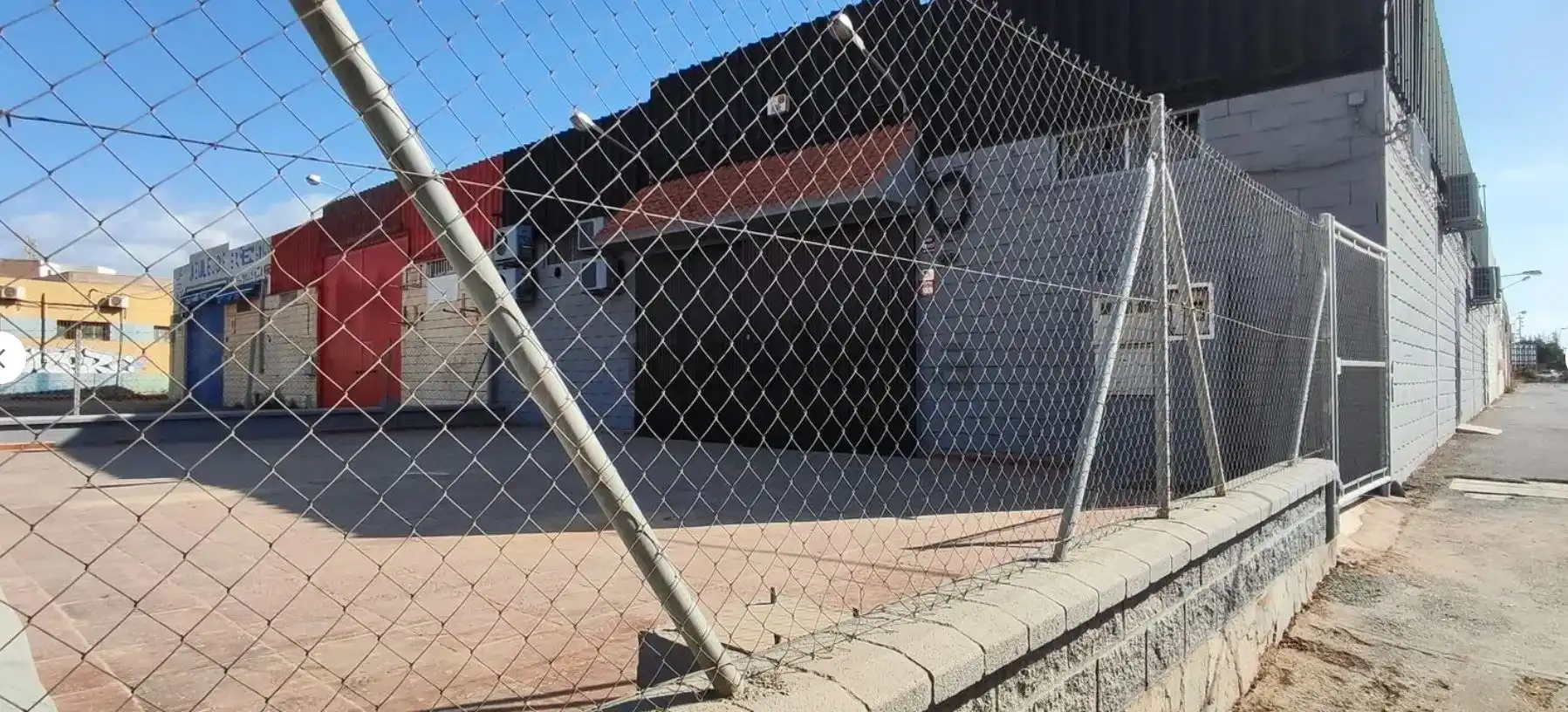 Exterior view of Industrial buildings for sale in Almería