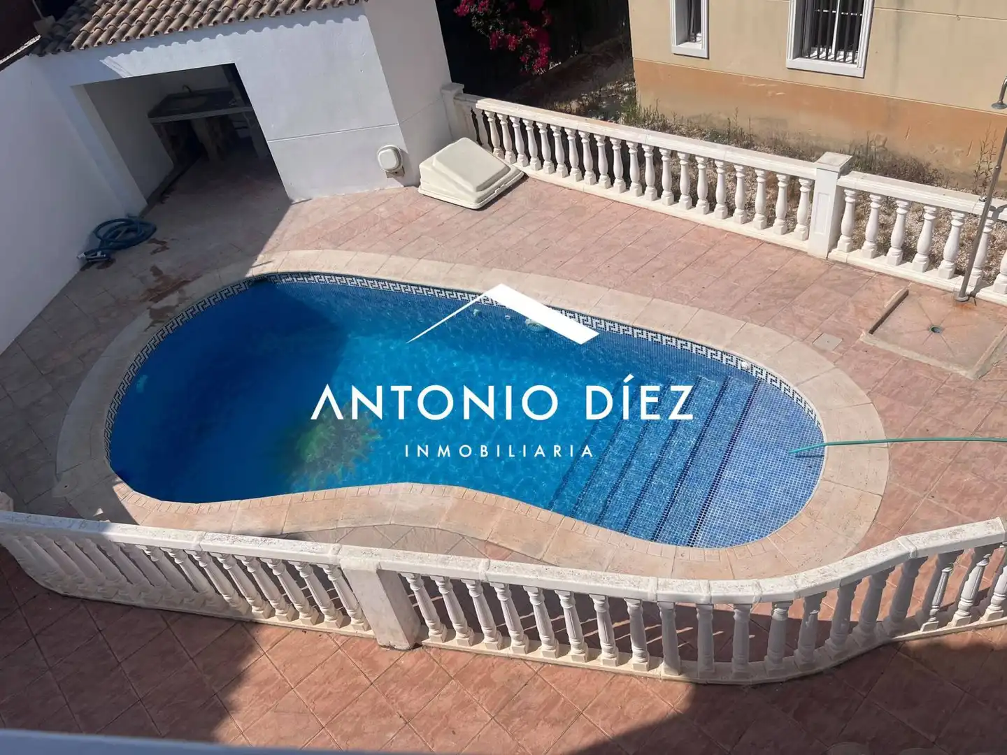 Piscina de Casa o xalet en venda en Aspe amb Terrassa