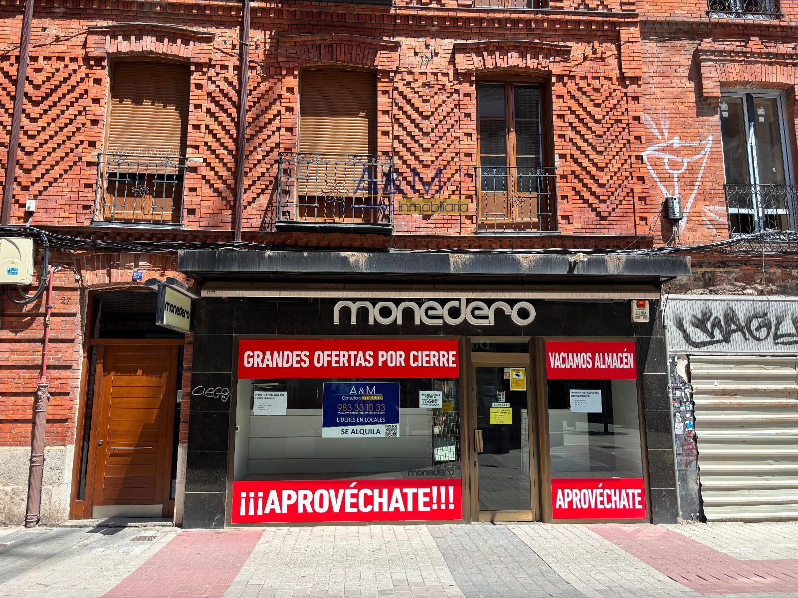 Local de alquiler en Calle Manteria, Centro, Valladolid Capital