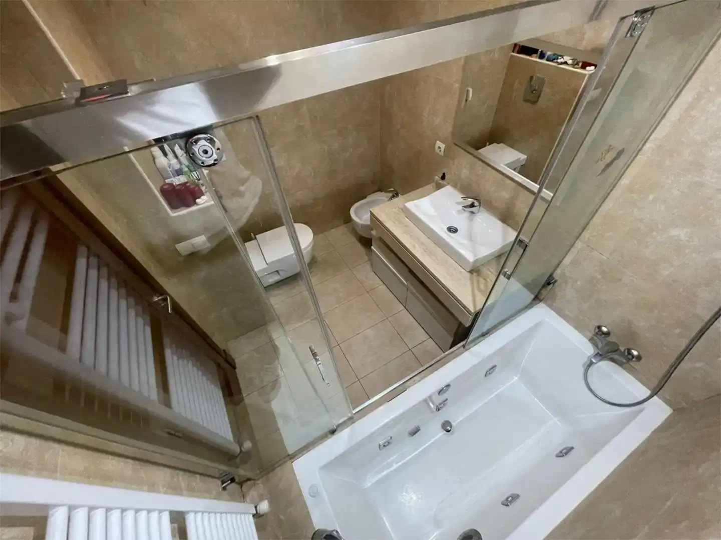 Bathroom of Flat for sale in Manacor  with Air Conditioner and Balcony