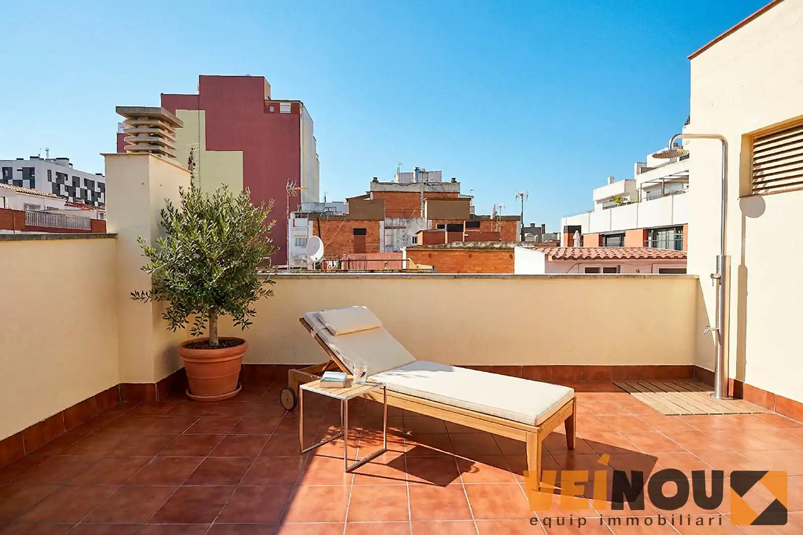 Terrace of Flat for sale in Badalona  with Air Conditioner, Heating and Terrace