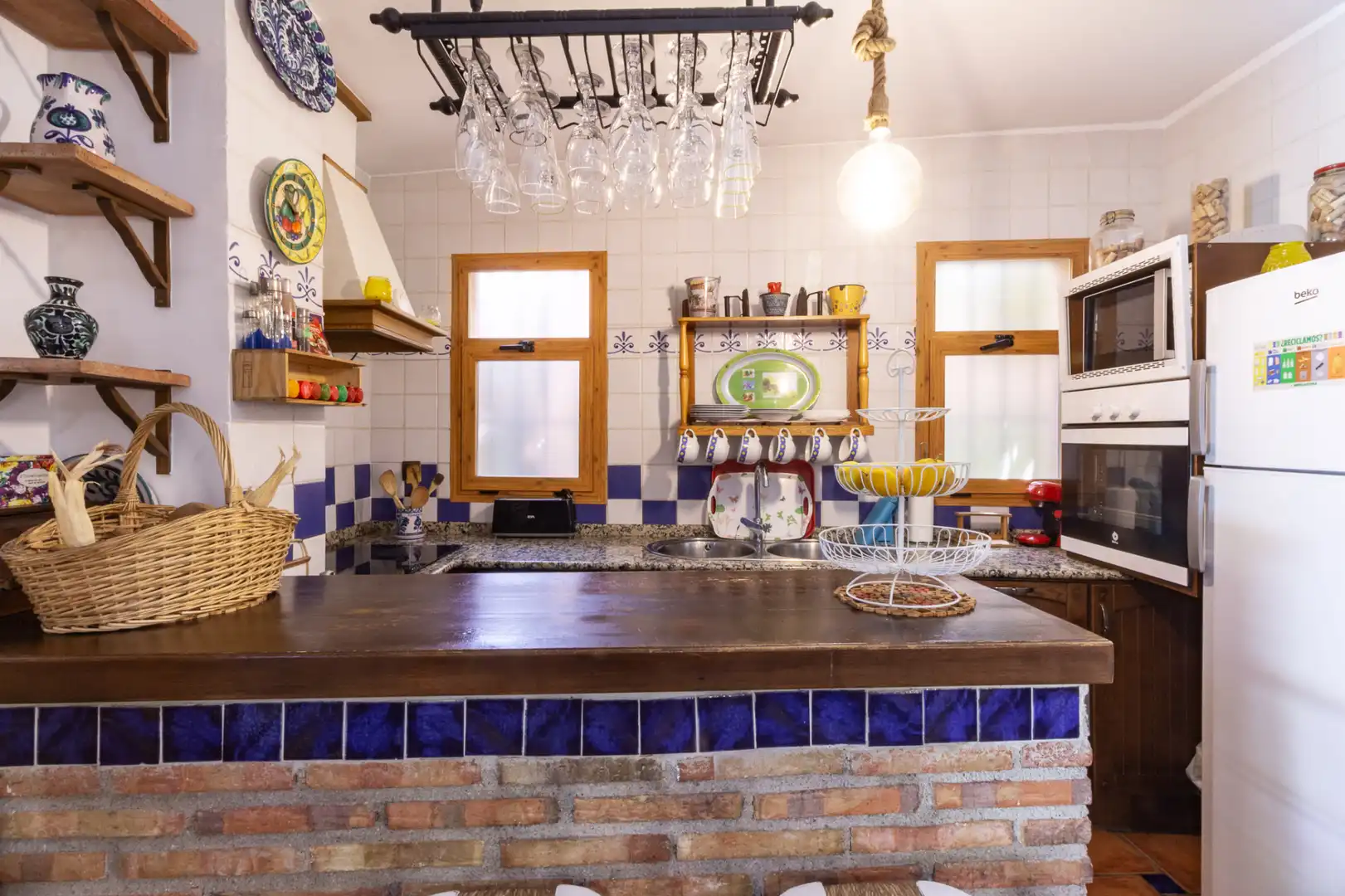 Kitchen of Houses for rent in Nigüelas  with Heating, Private garden and Swimming Pool