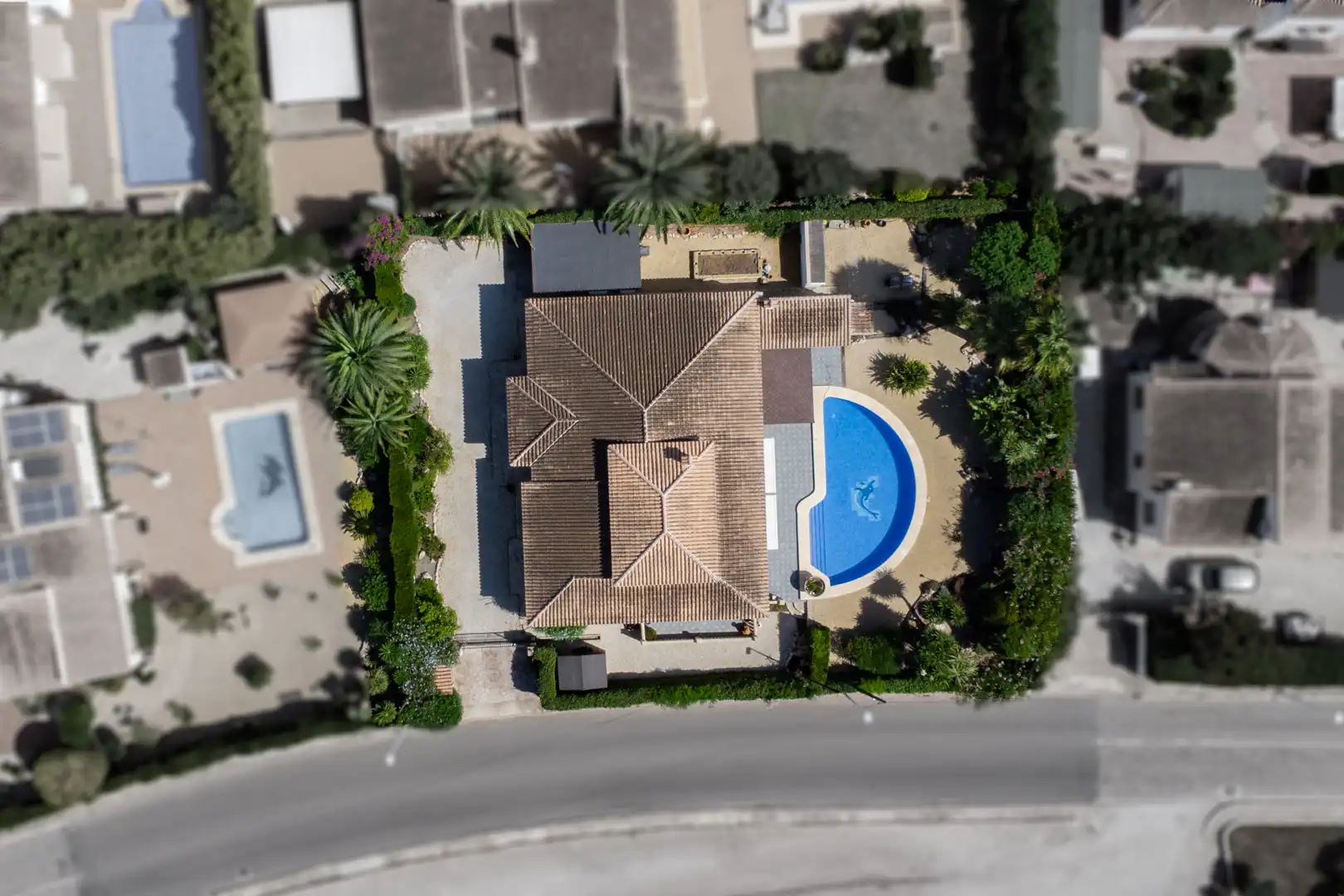 Exterior view of Houses for sale in Jávea / Xàbia  with Heating, Terrace and Swimming Pool