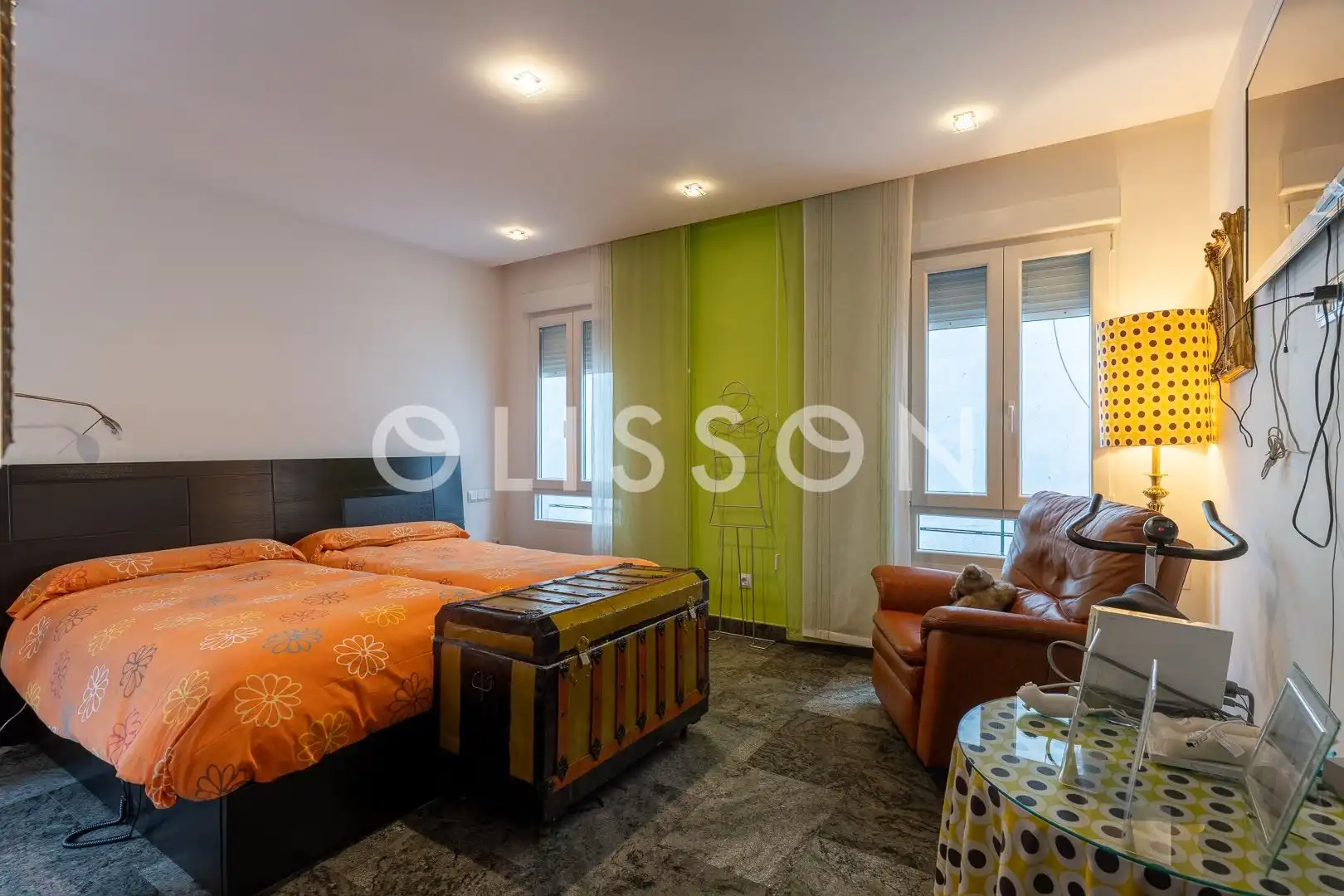 Living room of Attic for sale in Madrid  with Air Conditioner, Heating and Terrace