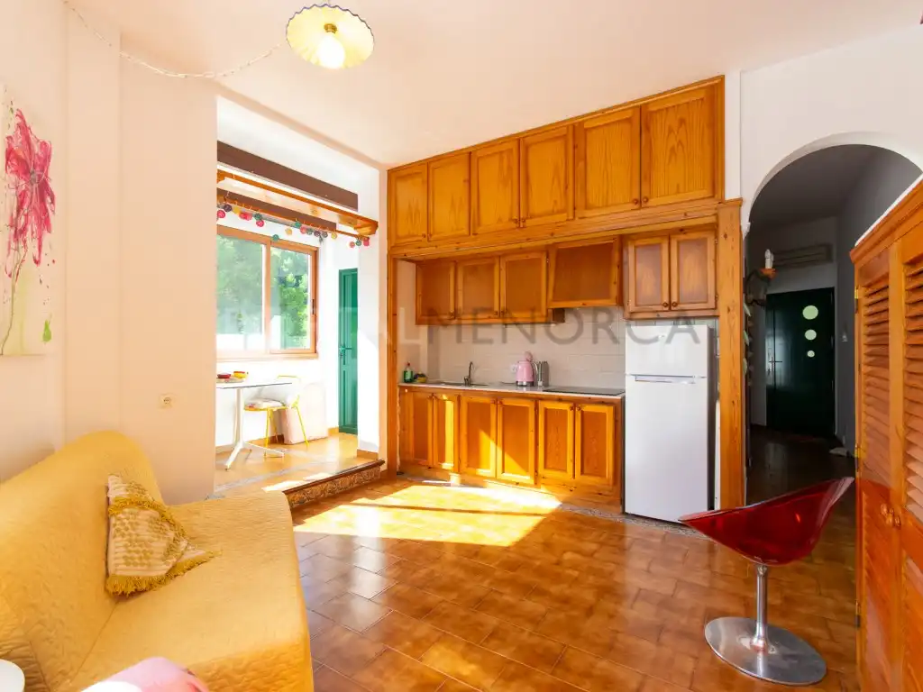 Cocina de Apartamento en venta en Ferreries con Aire acondicionado y Terraza