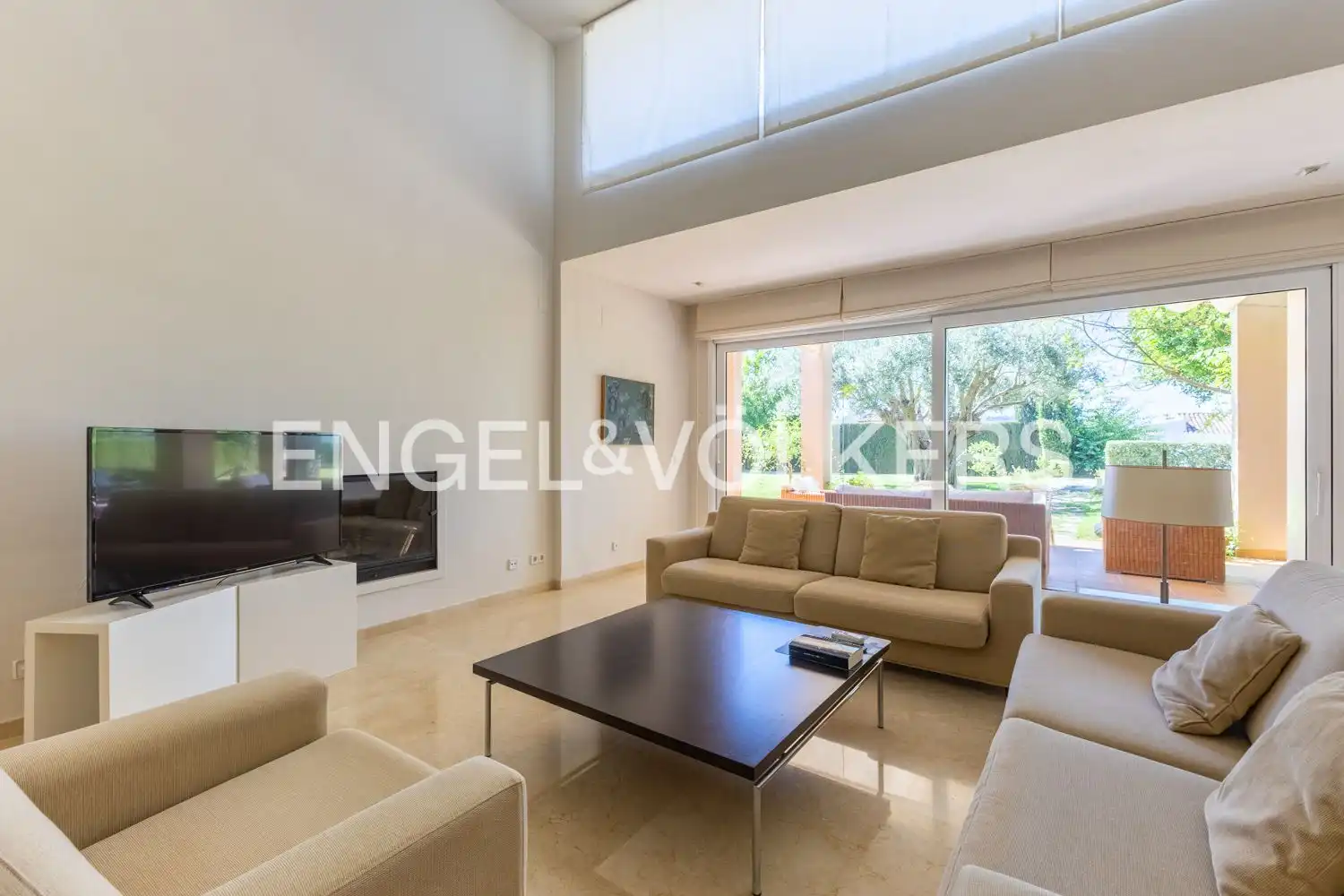 Sala de estar de Casa o chalet en venta en Jávea / Xàbia con Aire acondicionado, Calefacción y Jardín privado