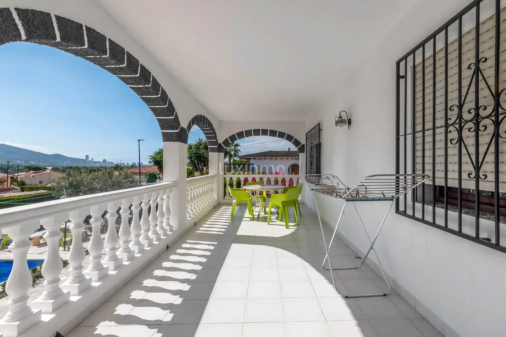 Terrace of Houses for sale in L'Alfàs del Pi  with Terrace, Storage room and Swimming Pool