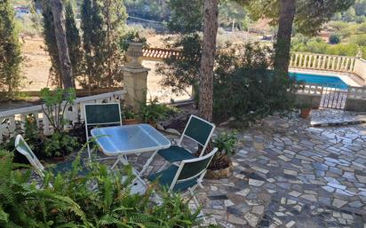 Jardín de Casa o chalet en venta en Vilamarxant con Aire acondicionado, Terraza y Piscina