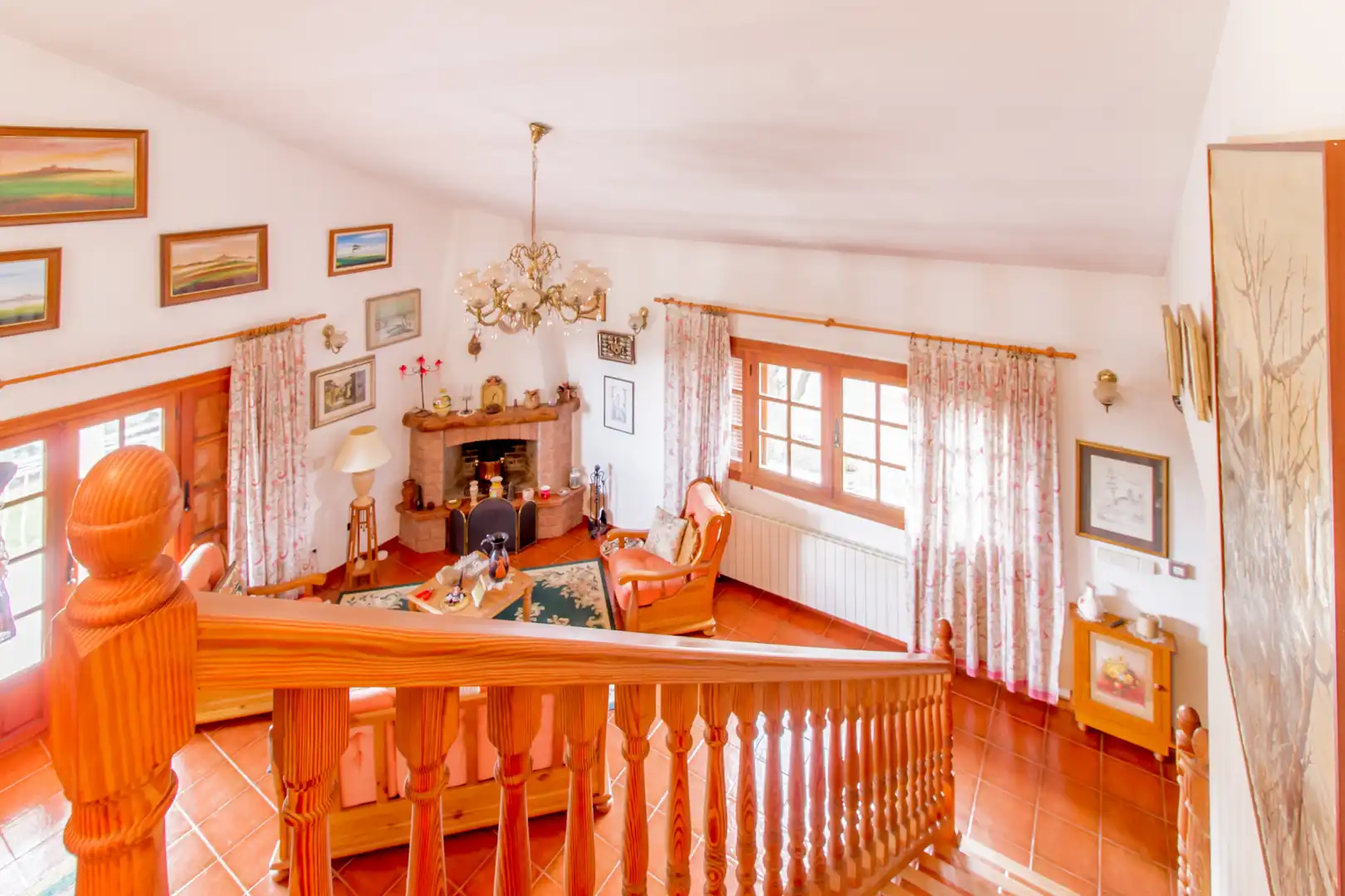Sala d'estar de Casa o xalet en venda en Valdemorillo amb Calefacció, Forn i Rentadora