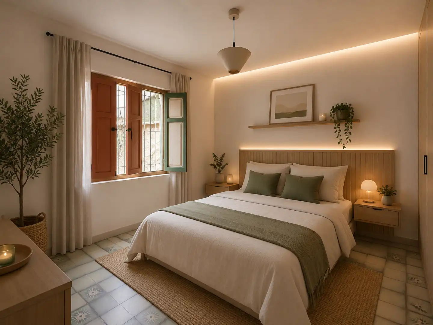 Habitación de Casa adosada en venta en Cartagena con Terraza, Trastero y Alarma
