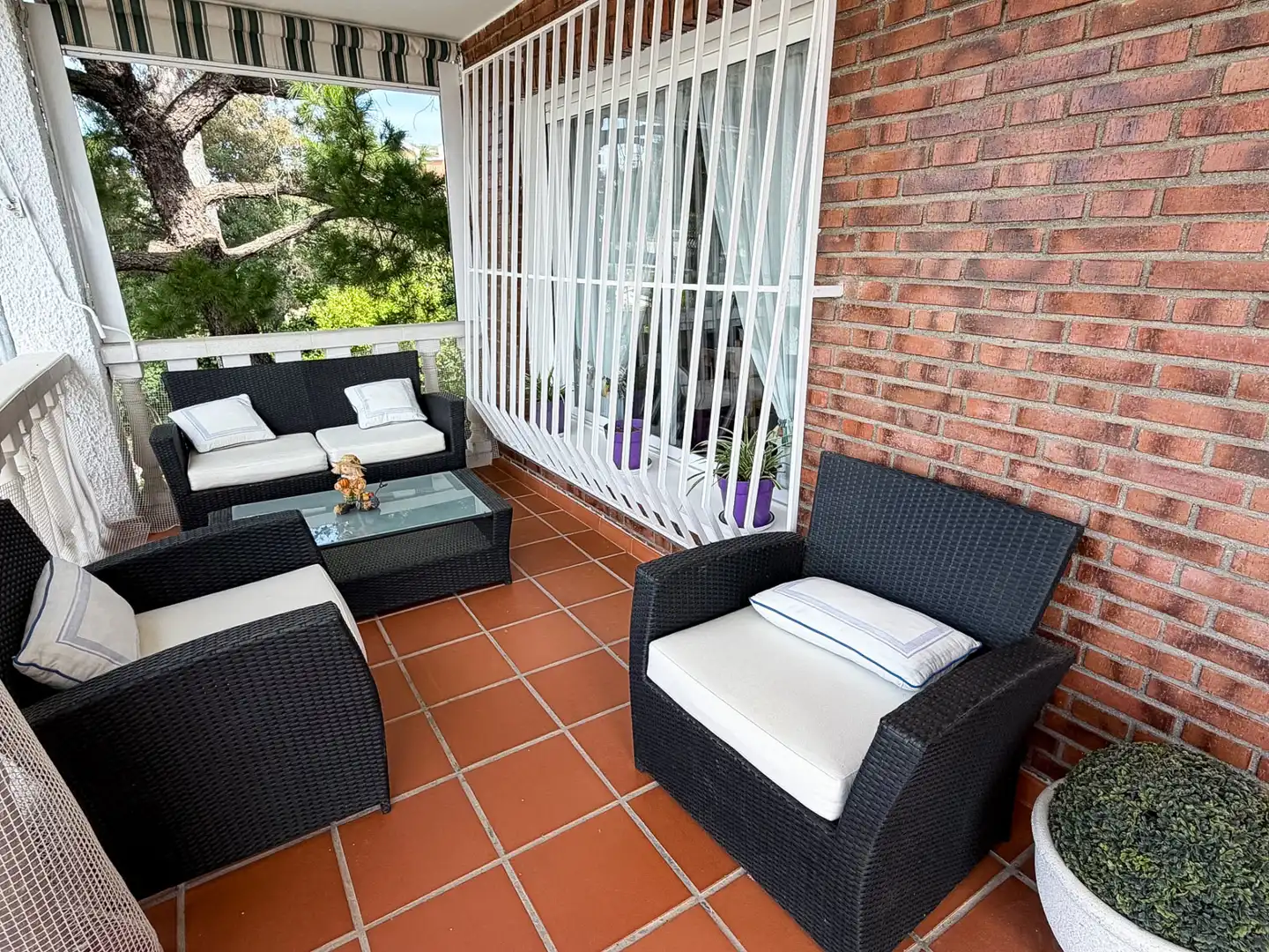 Terrassa de Casa o xalet en venda en Santa Cruz del Retamar amb Calefacció, Jardí privat i Terrassa