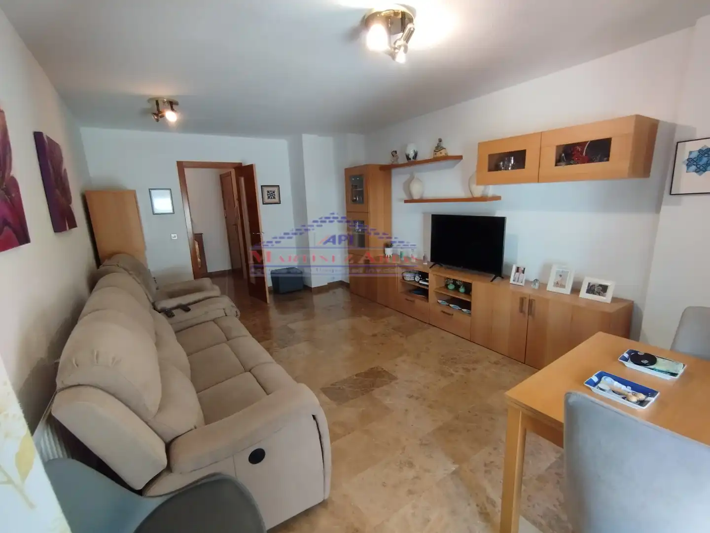 Living room of Flat for sale in Jaén  with Air Conditioner and Balcony