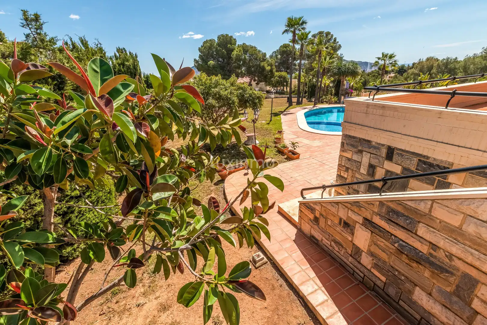 Jardín de Casa o chalet en venta en La Nucia con Aire acondicionado, Terraza y Trastero