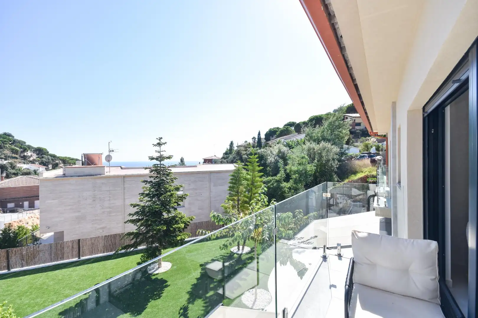 Terrassa de Casa o xalet en venda en Lloret de Mar amb Aire condicionat, Calefacció i Jardí privat