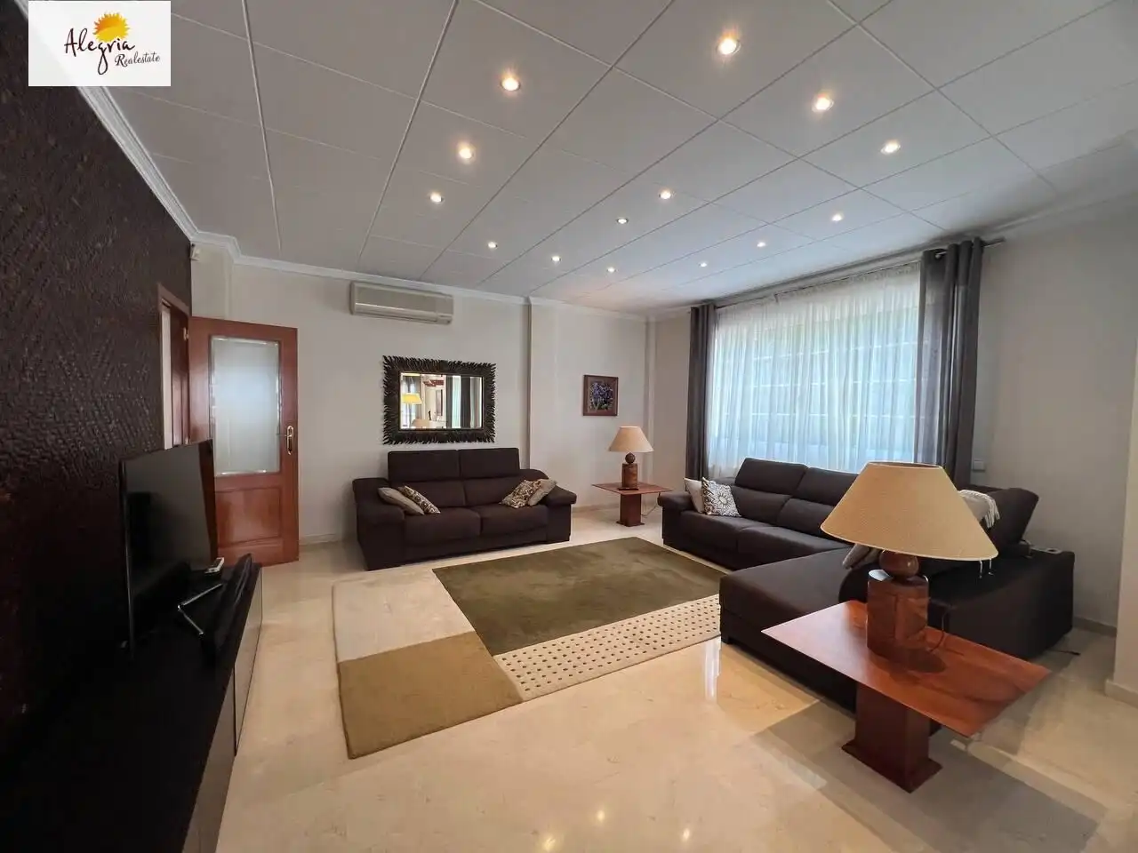Sala de estar de Casa o chalet en venta en Cullera con Aire acondicionado, Calefacción y Jardín privado