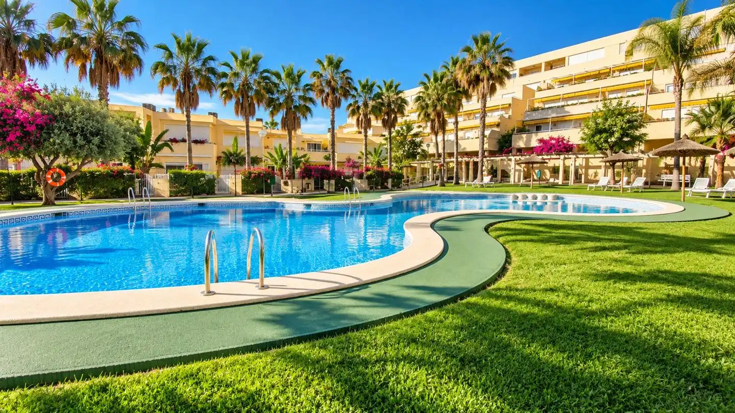 Swimming pool of Flat for sale in San Gabriel - Palmeral - Urbanova