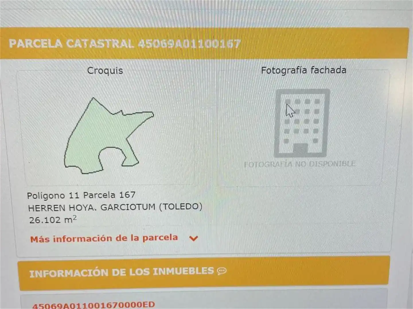 Terreno en venta en Garciotum, Toledo