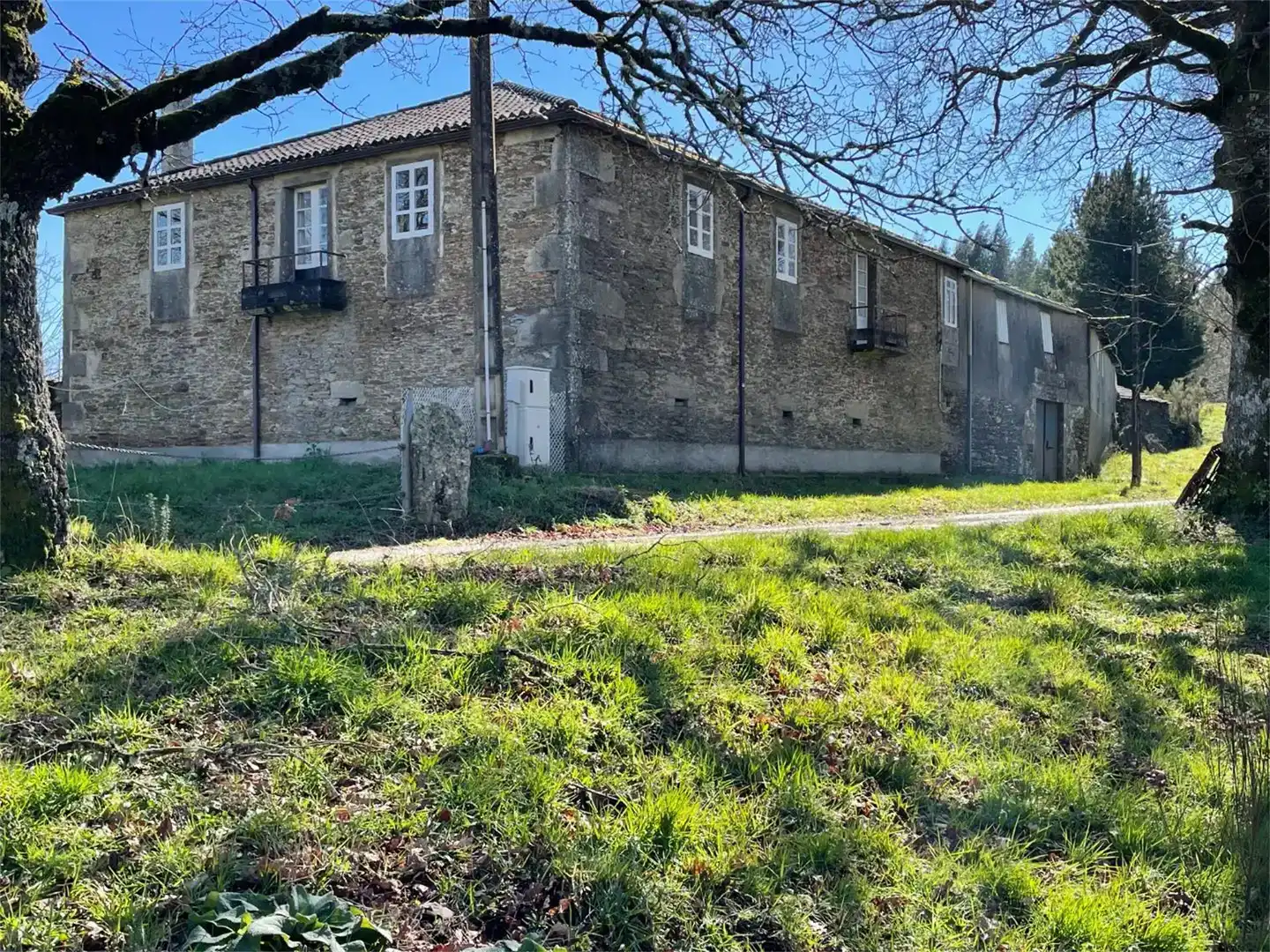 Vista exterior de Finca rústica en venta en Lalín