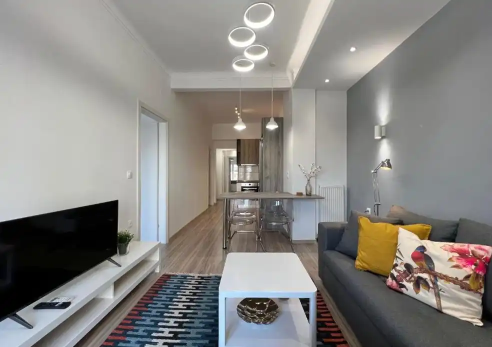 Sala d'estar de Apartament de lloguer en Arganda del Rey amb Moblat i Es permeten mascotes