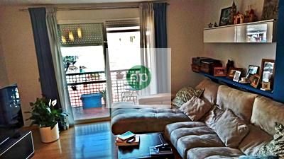 Sala d'estar de Àtic en venda en Badajoz Capital amb Aire condicionat, Calefacció i Jardí privat