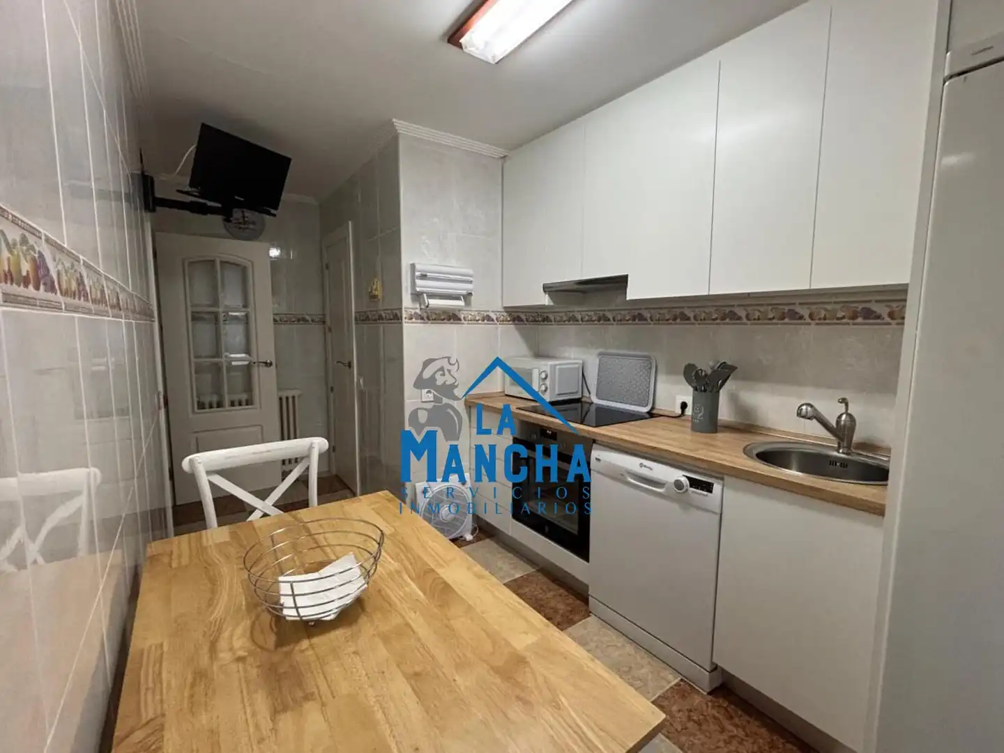 Cocina de Piso de alquiler en Albacete con Aire acondicionado, Calefacción y Amueblado