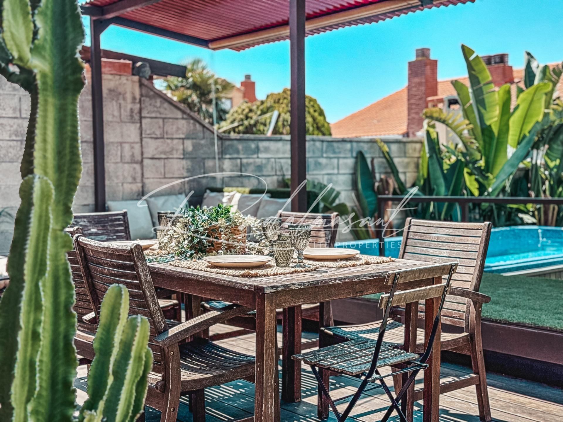 Terrace of Single-family semi-detached for sale in Els Pallaresos  with Air Conditioner, Heating and Private garden