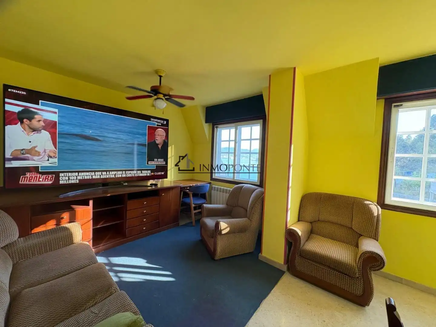 Living room of Flat for rent in Combarro