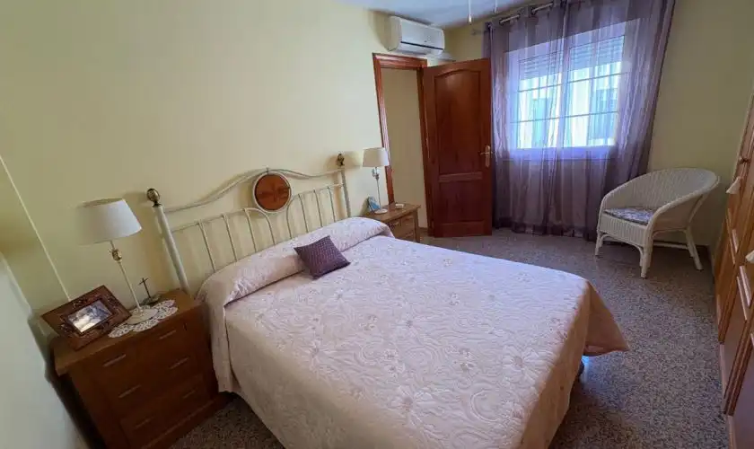 Dormitori de Casa adosada en venda en Níjar amb Aire condicionat i Moblat