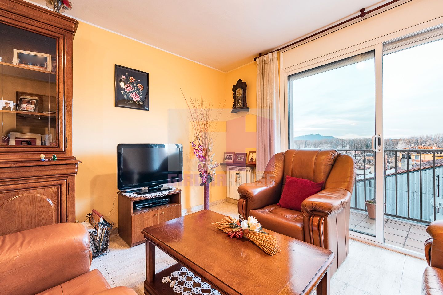 Living room of Duplex for sale in Salt  with Heating, Terrace and Furnished