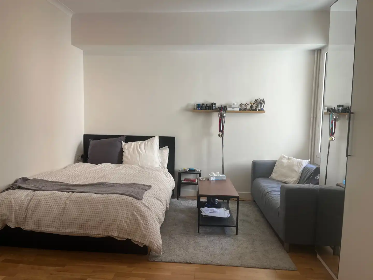 Sala d'estar de Pis de lloguer en Barcelona amb Aire condicionat, Calefacció i Parquet