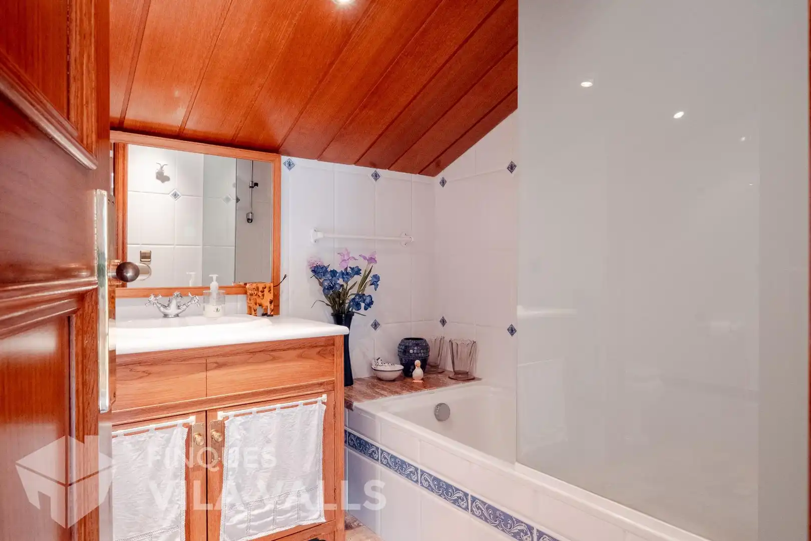Baño de Casa o chalet en venta en Caldes de Montbui con Aire acondicionado, Jardín privado y Terraza