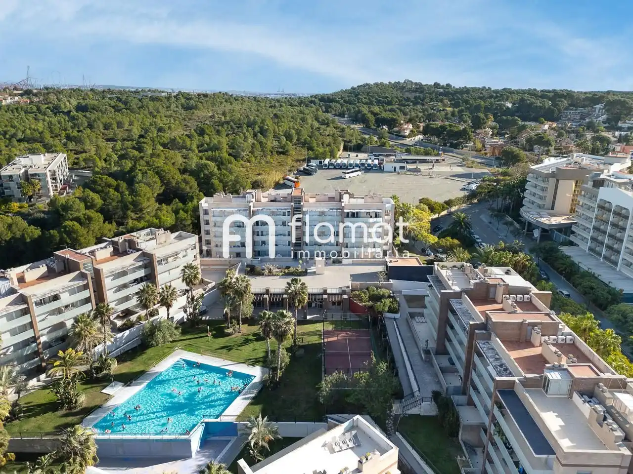 Vista exterior de Piso en venta en Salou