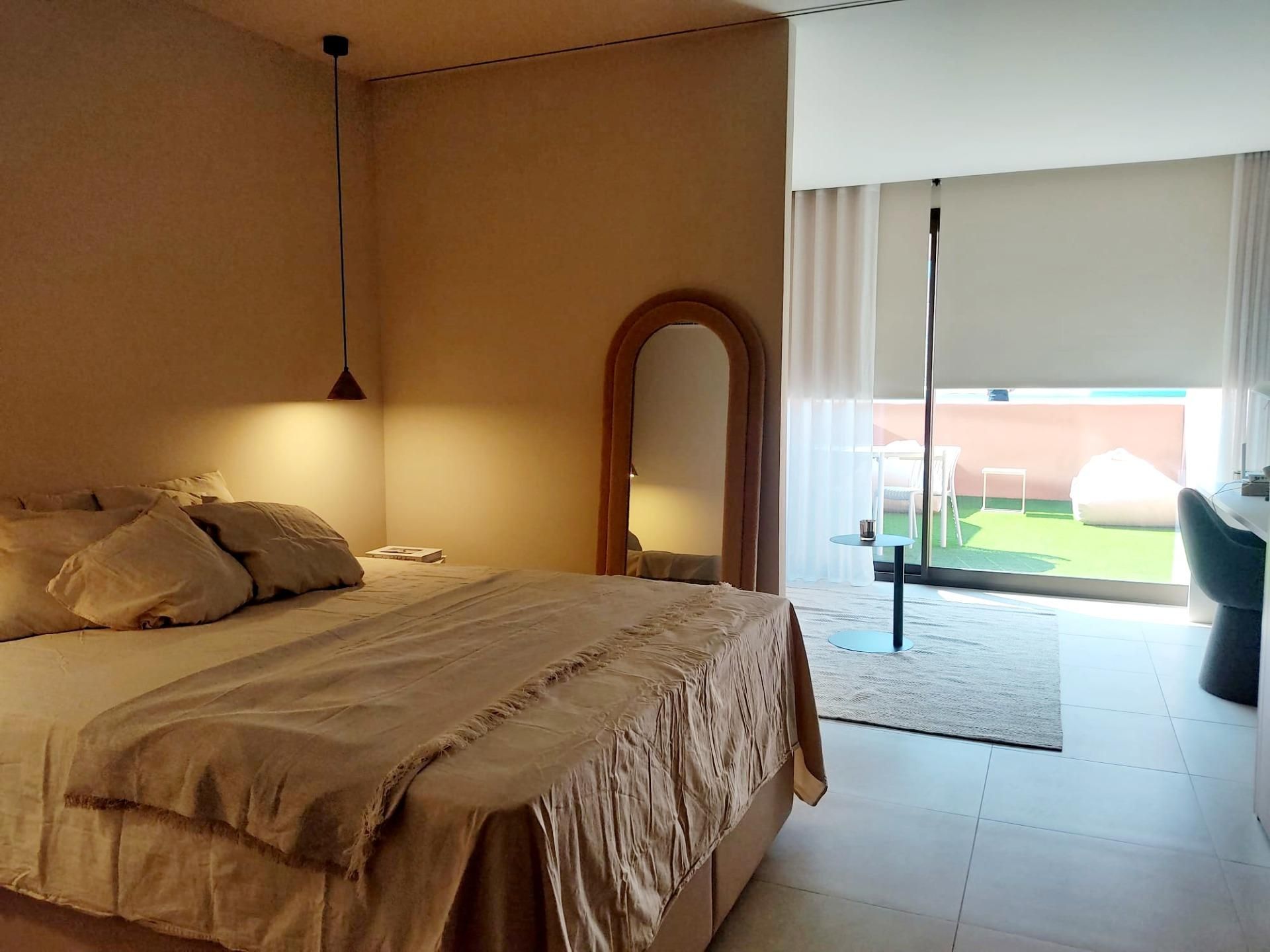 Dormitori de Estudi de lloguer en  Murcia Capital amb Terrassa