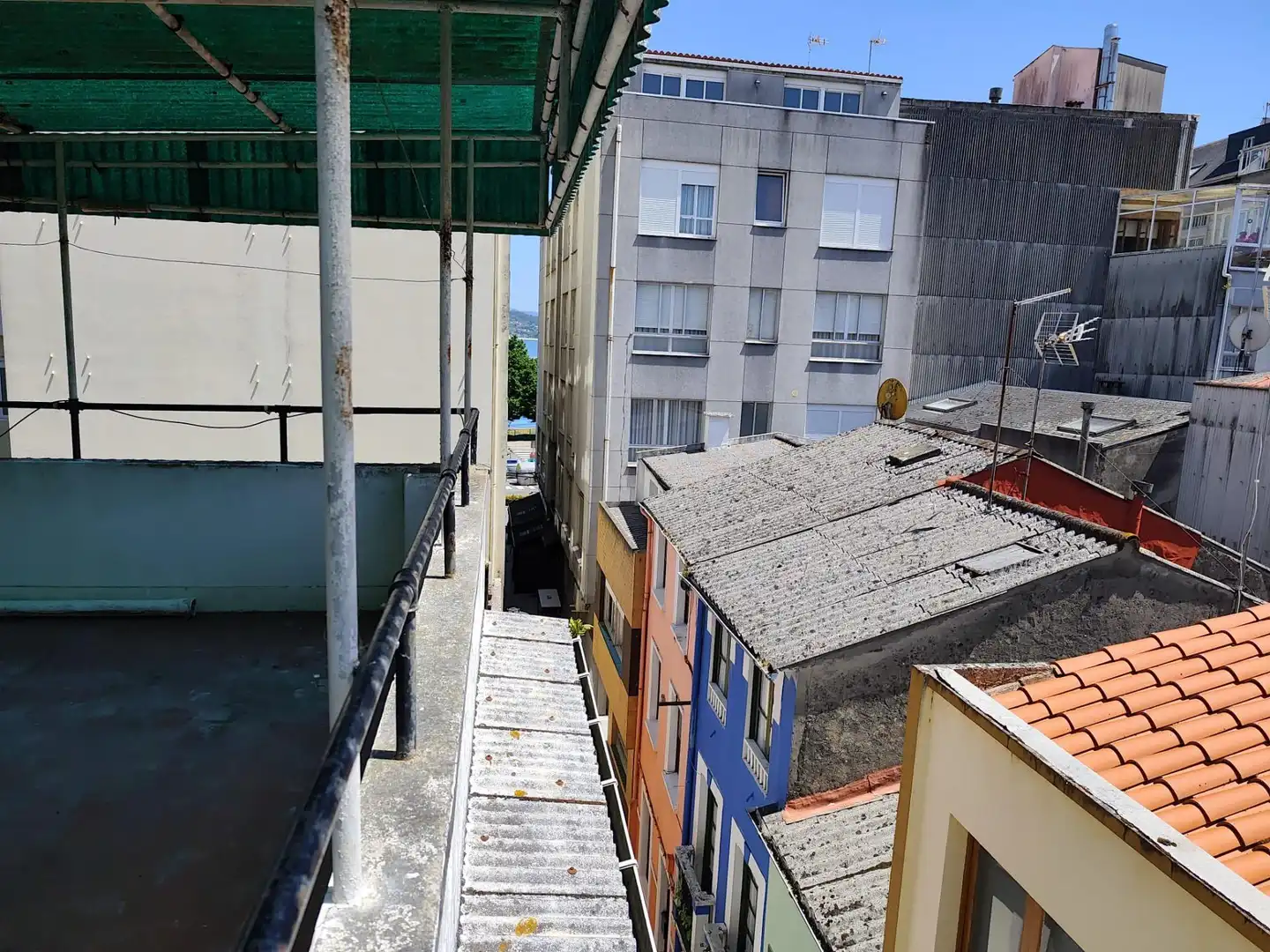 Terrasse von Einfamilien-Reihenhaus zum Verkauf in Sada (A Coruña)