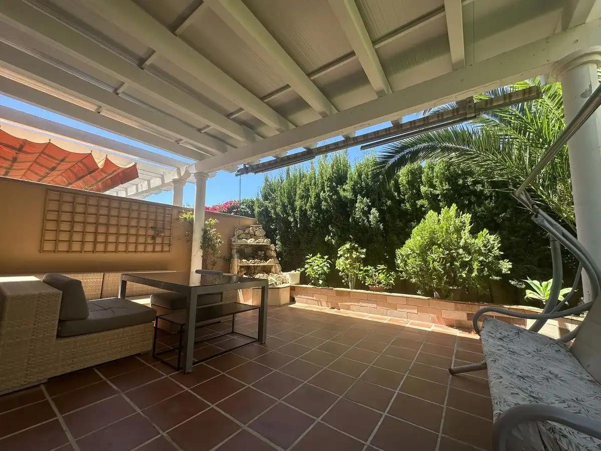 Terrassa de Casa o xalet en venda en Mijas amb Aire condicionat, Jardí privat i Terrassa