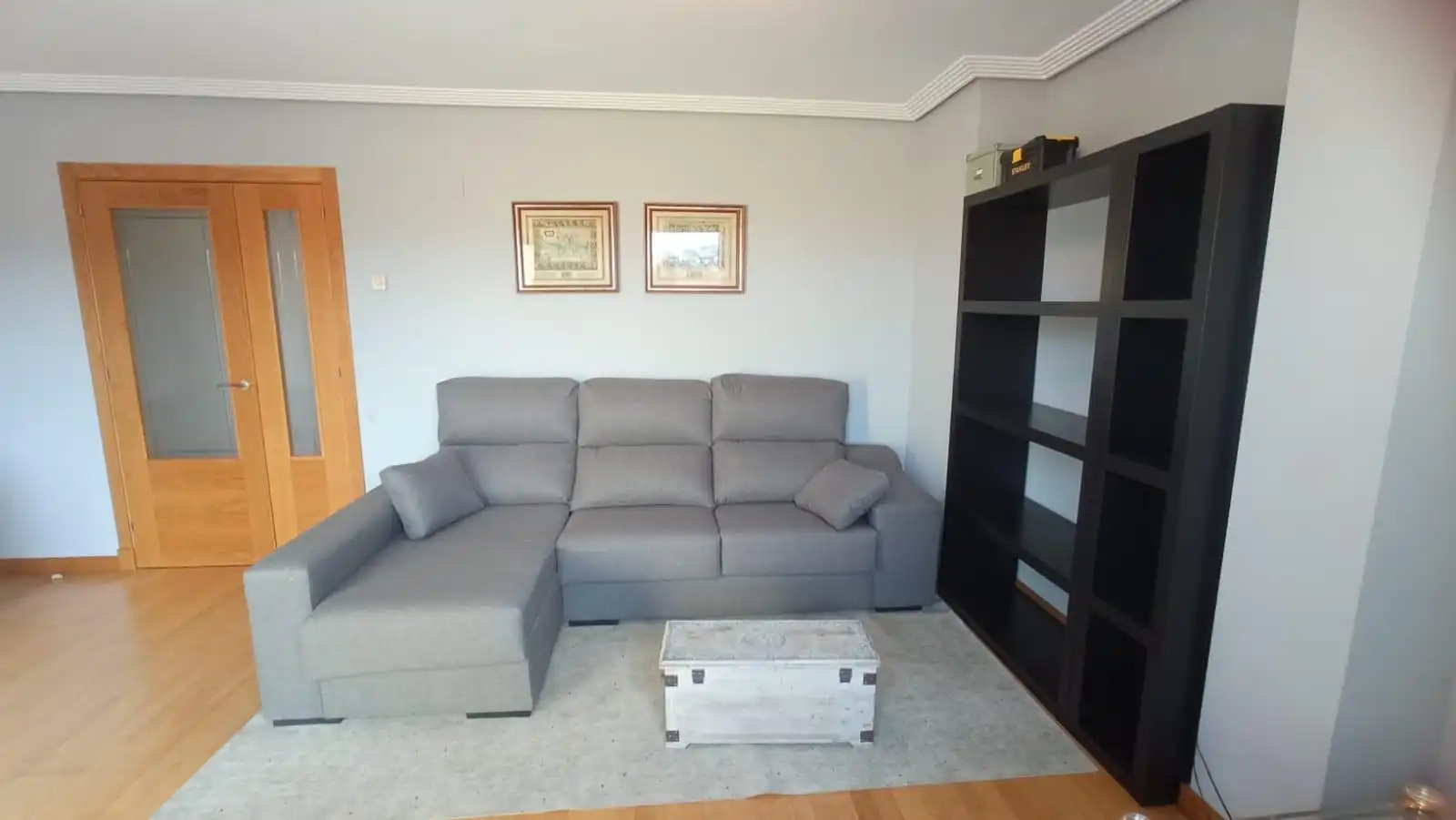 Sala de estar de Ático de alquiler en Oviedo  con Calefacción, Terraza y Trastero