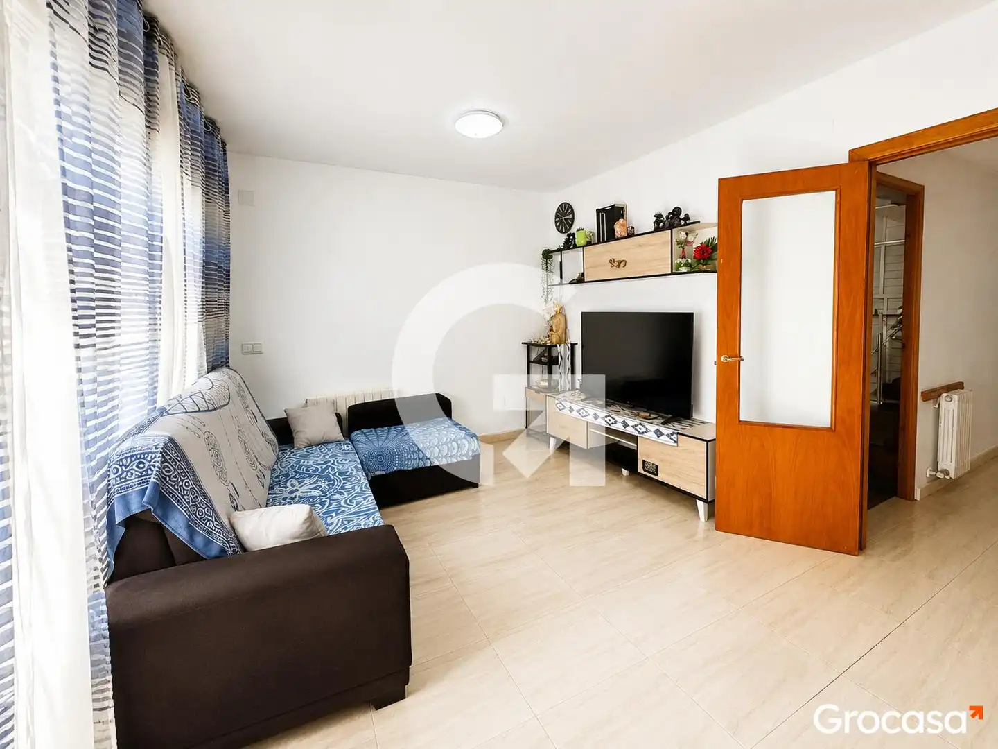 Living room of Detached homes for sale in Torrelles de Foix  with Heating, Private garden and Terrace