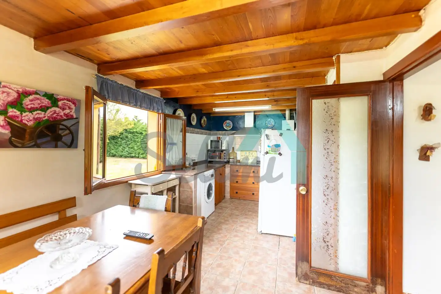Kitchen of Houses for sale in Valdés - Luarca  with Private garden, Parquet flooring and Terrace