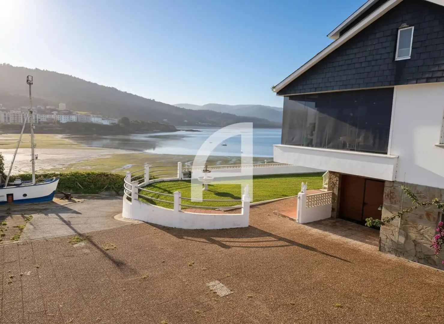 Exterior view of Houses for sale in O Vicedo   with Heating, Terrace and Storage room