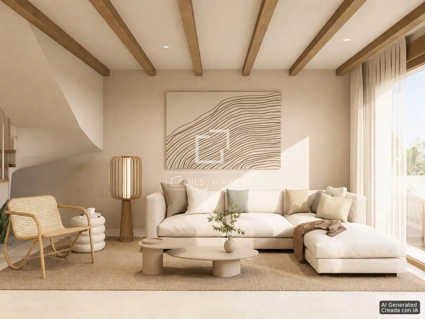 Living room of Houses for sale in Puçol  with Air Conditioner, Heating and Private garden
