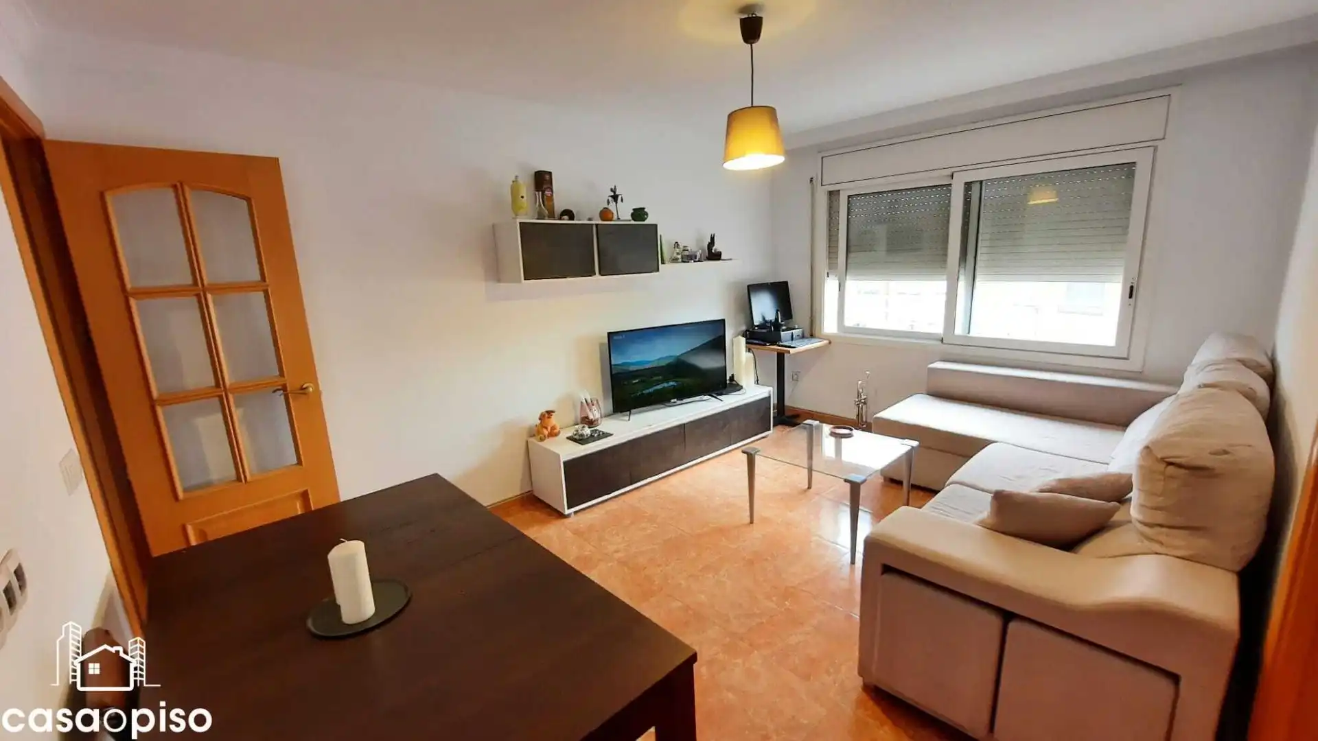 Living room of Flat for sale in Terrassa  with Air Conditioner