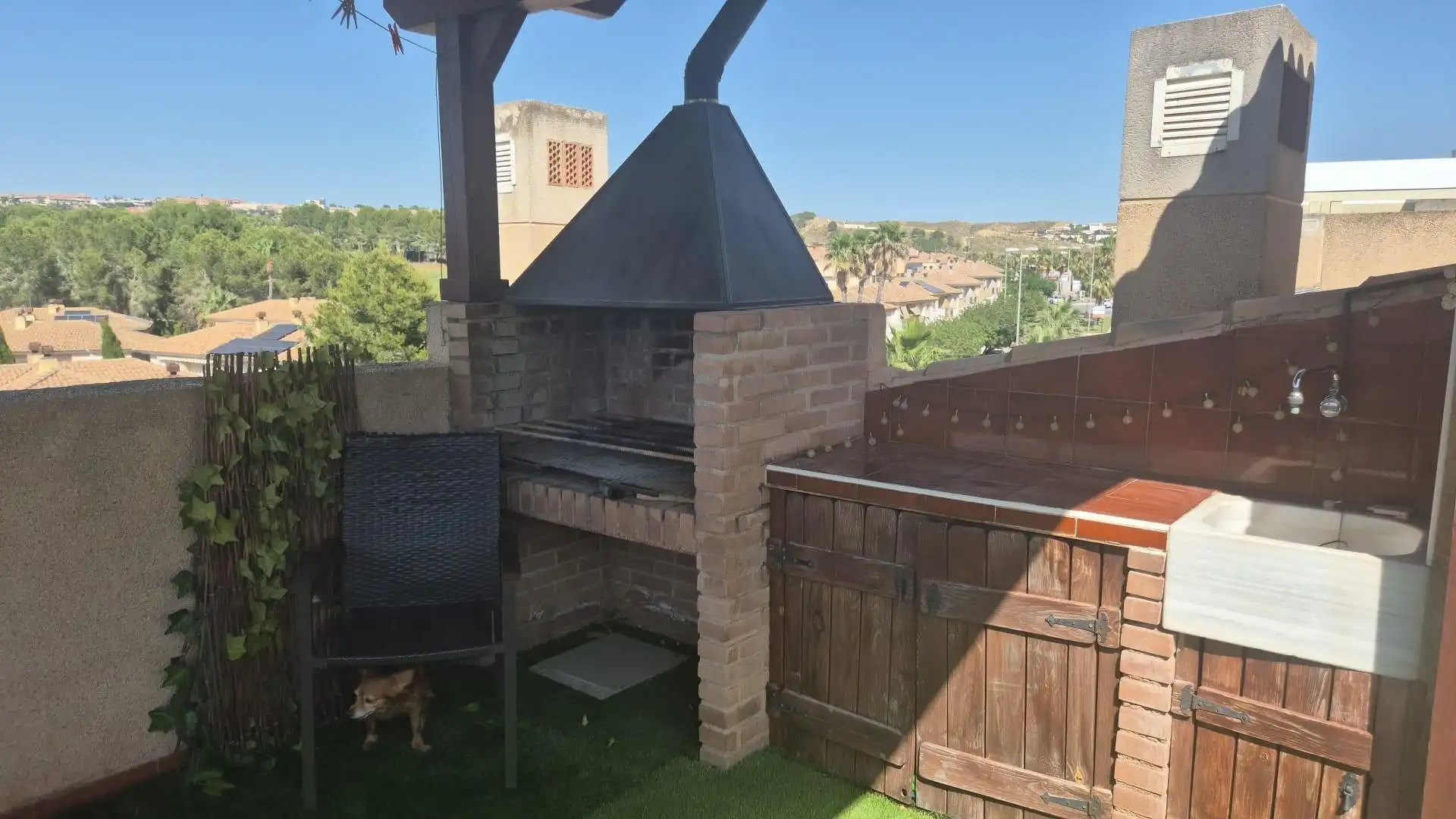 Terrasse von Dachboden zum Verkauf in Molina de Segura mit Klimaanlage, Privatgarten und Parkett