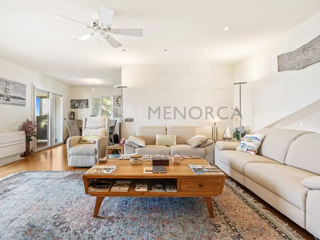 Sala de estar de Casa o chalet en venta en Maó - Mahón con Aire acondicionado, Terraza y Piscina