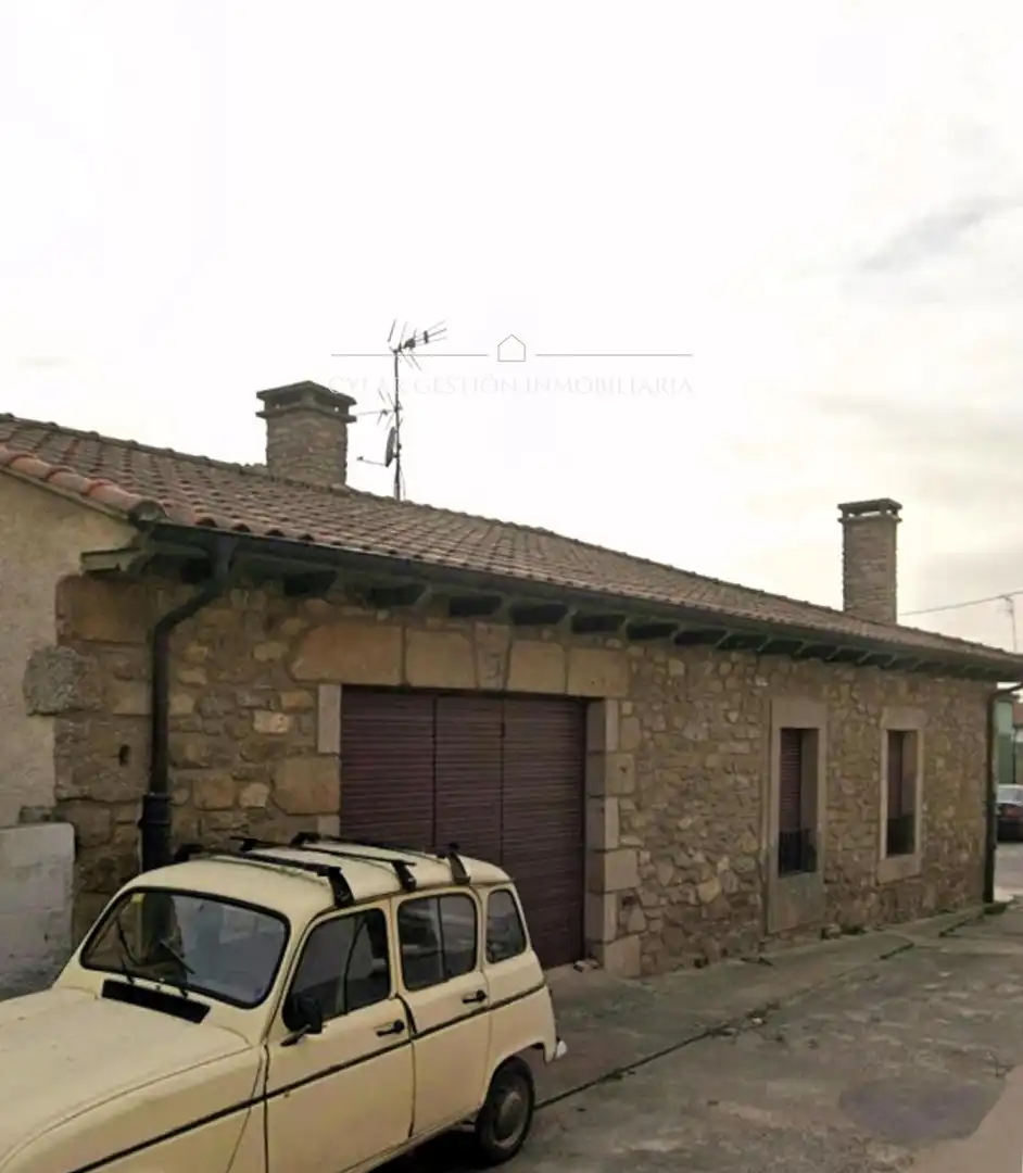 Vista exterior de Casa adosada en venta en Bañobárez con Calefacción, Amueblado y Horno