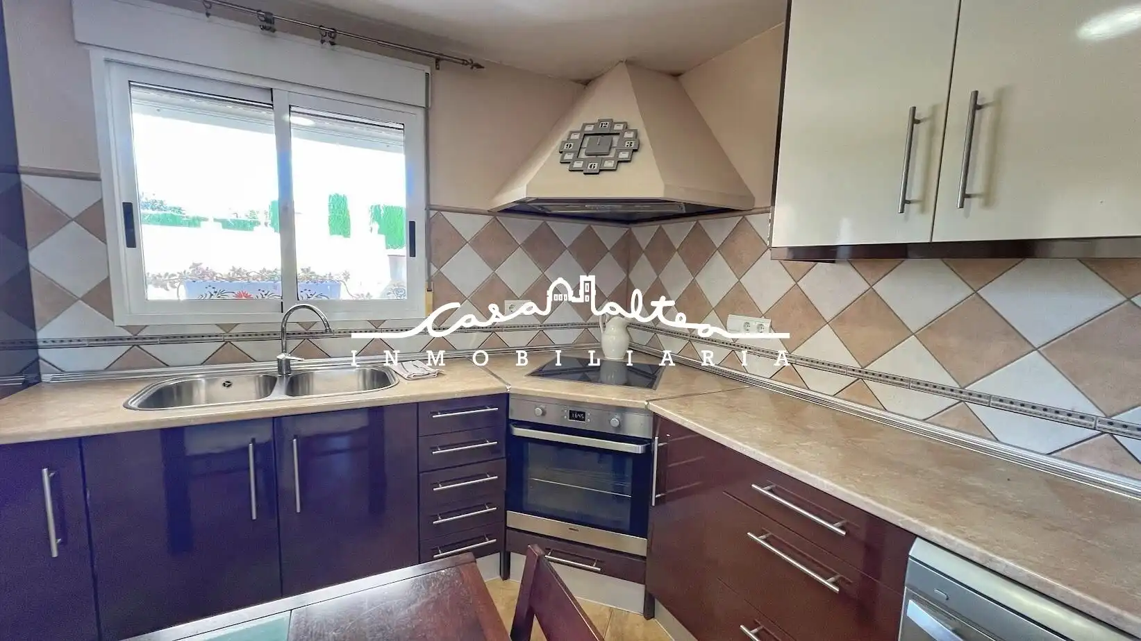 Kitchen of Houses for sale in L'Alfàs del Pi  with Private garden, Terrace and Swimming Pool