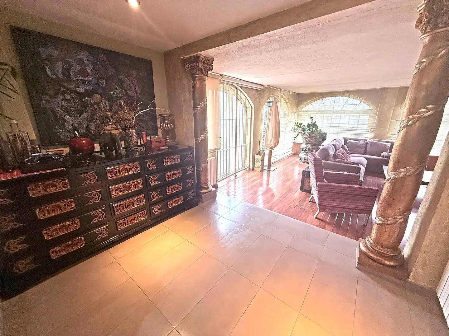 Sala d'estar de Casa o xalet en venda en Roses amb Aire condicionat, Calefacció i Jardí privat