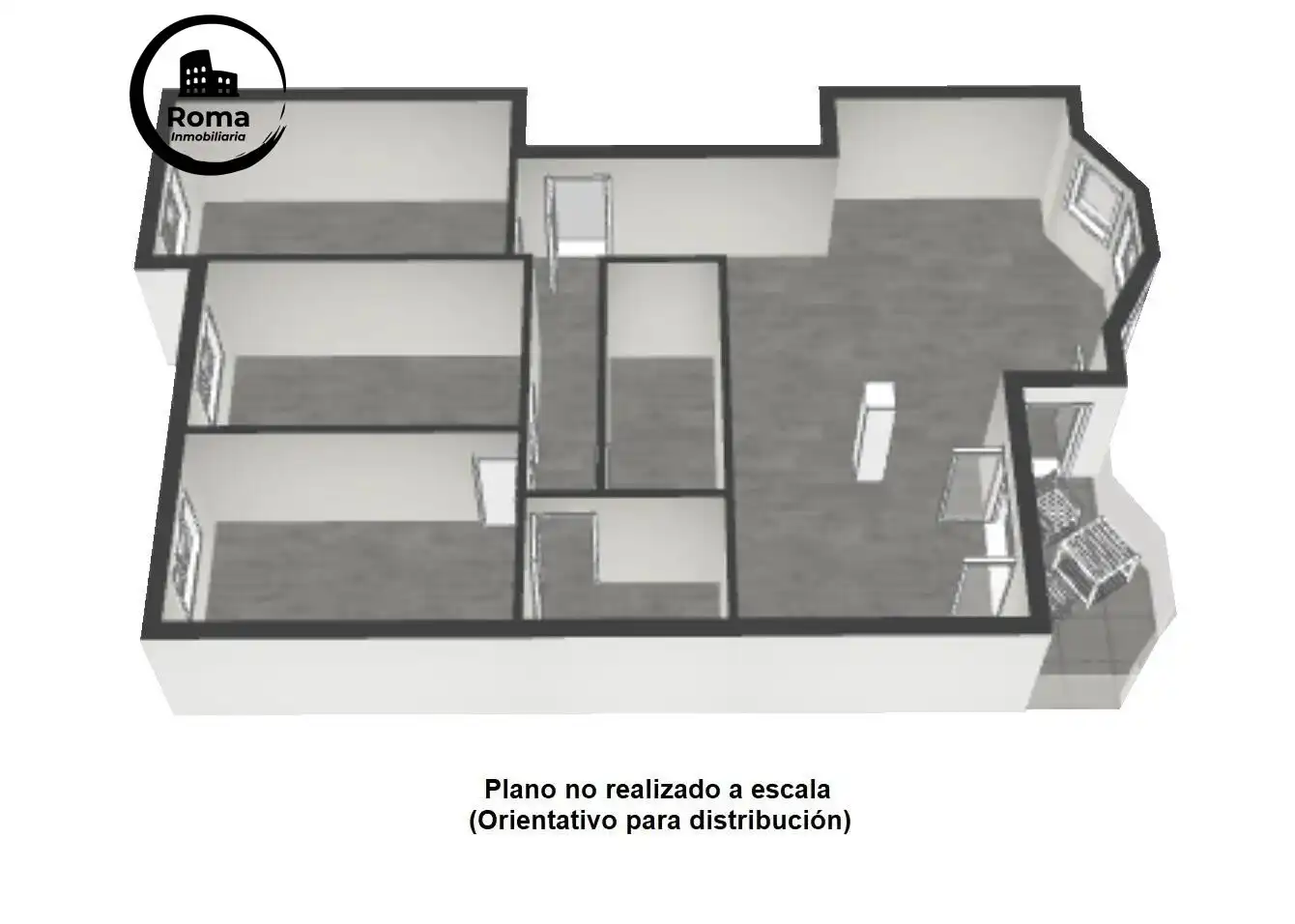 Flat for sale in Churriana de la Vega  with Air Conditioner, Heating and Terrace