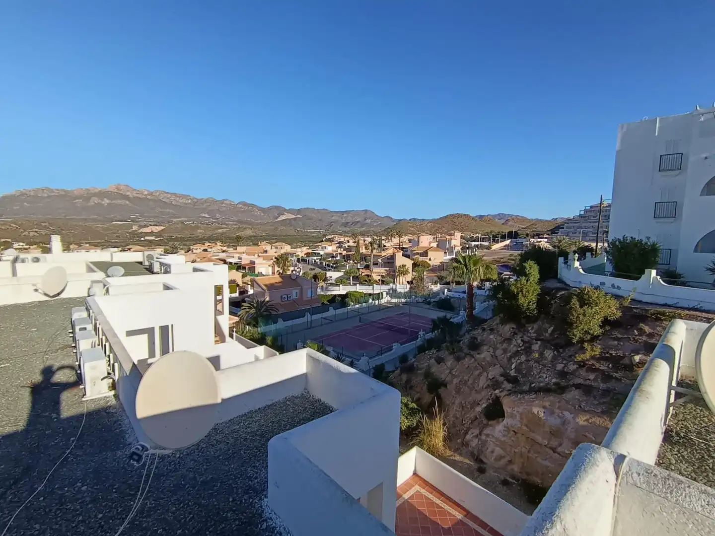 Exterior view of Flat for sale in Pulpí  with Air Conditioner, Private garden and Furnished